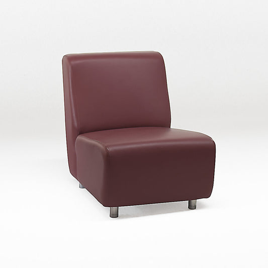 Slipper Chair (Maroon Colour)