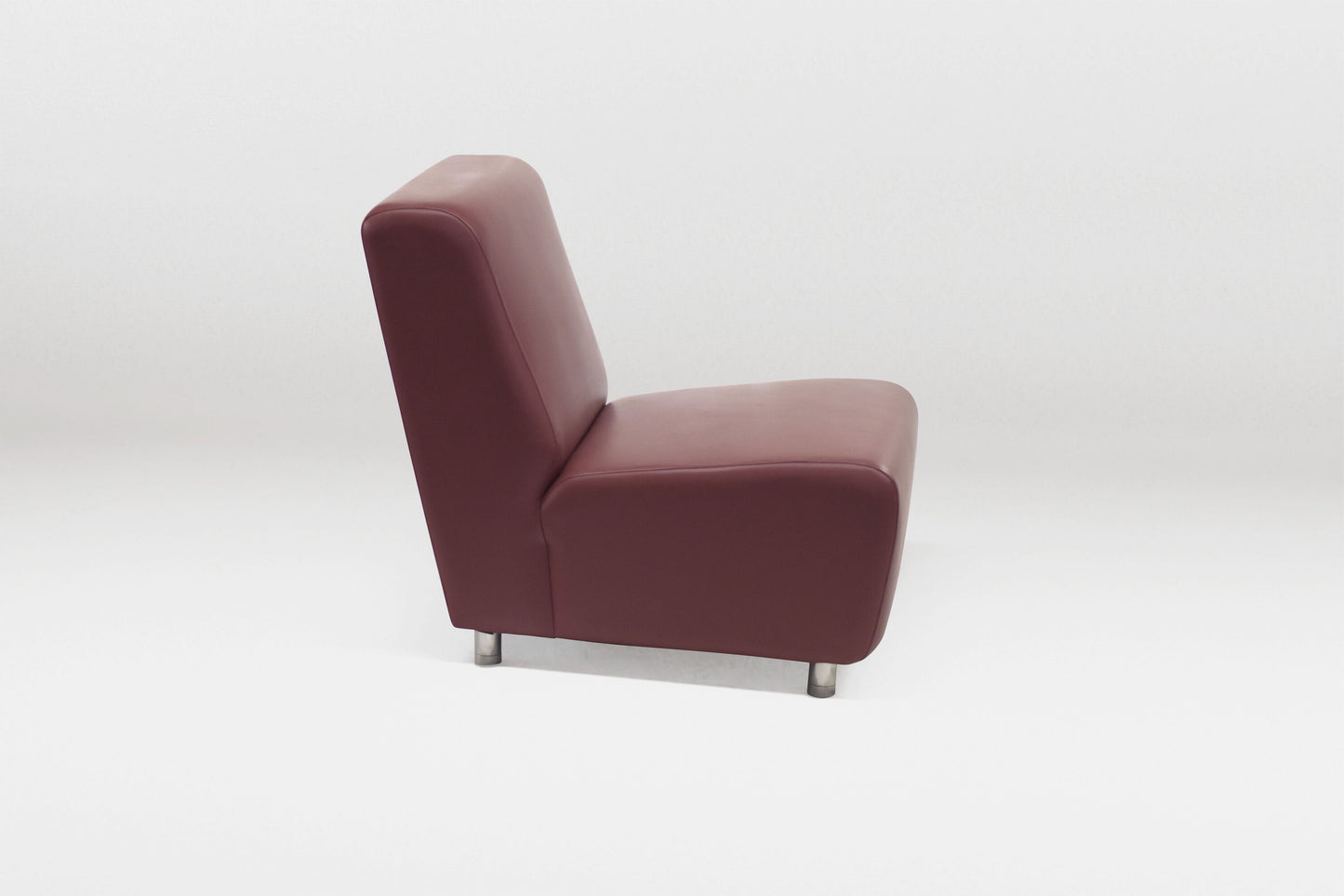 Slipper Chair (Maroon Colour)