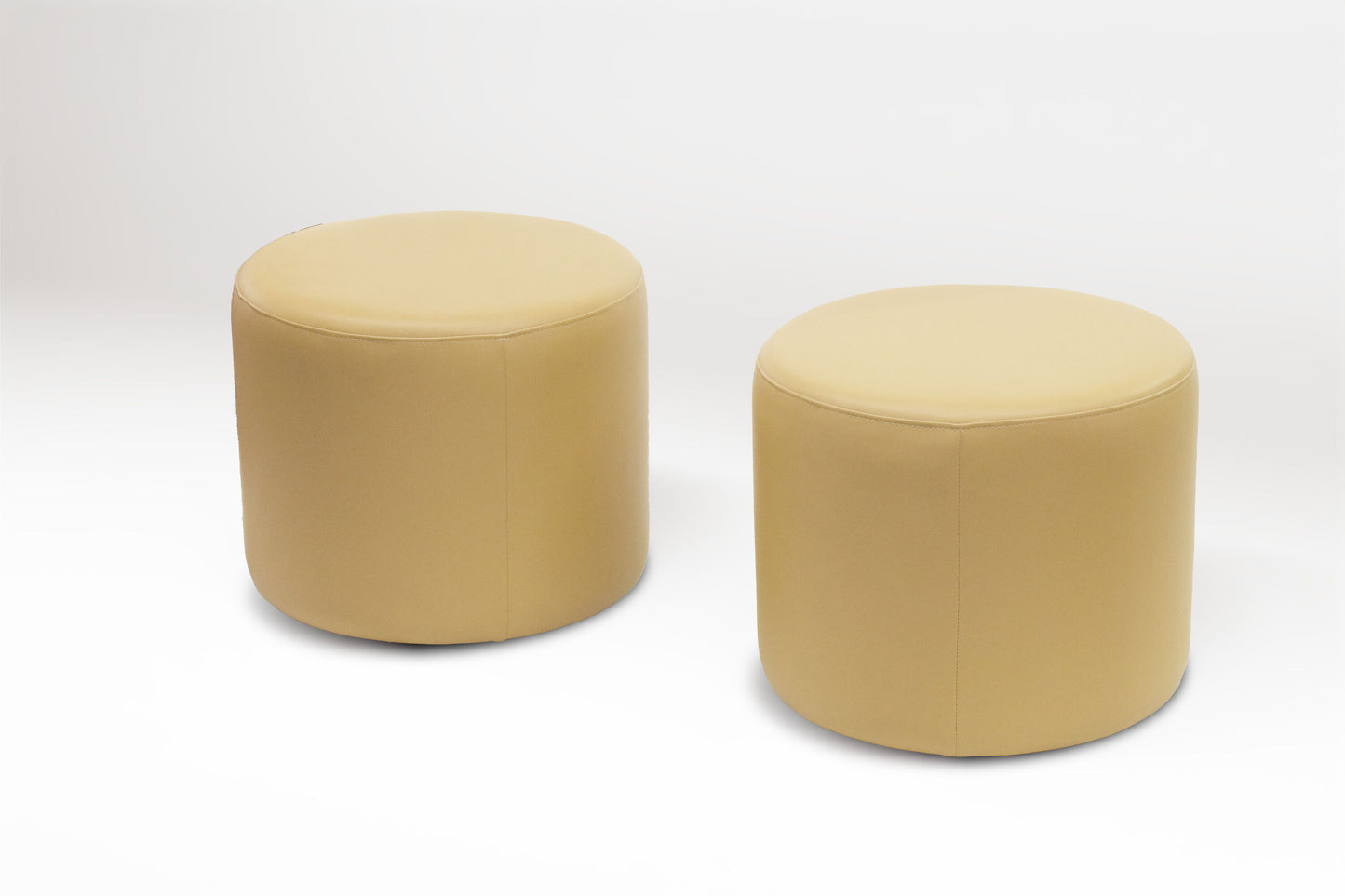 Cylinder Ottoman (Yellow)