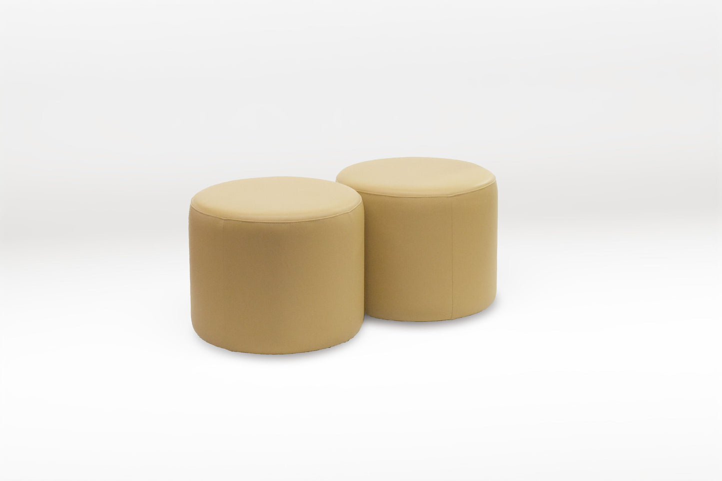 Cylinder Ottoman (Yellow)