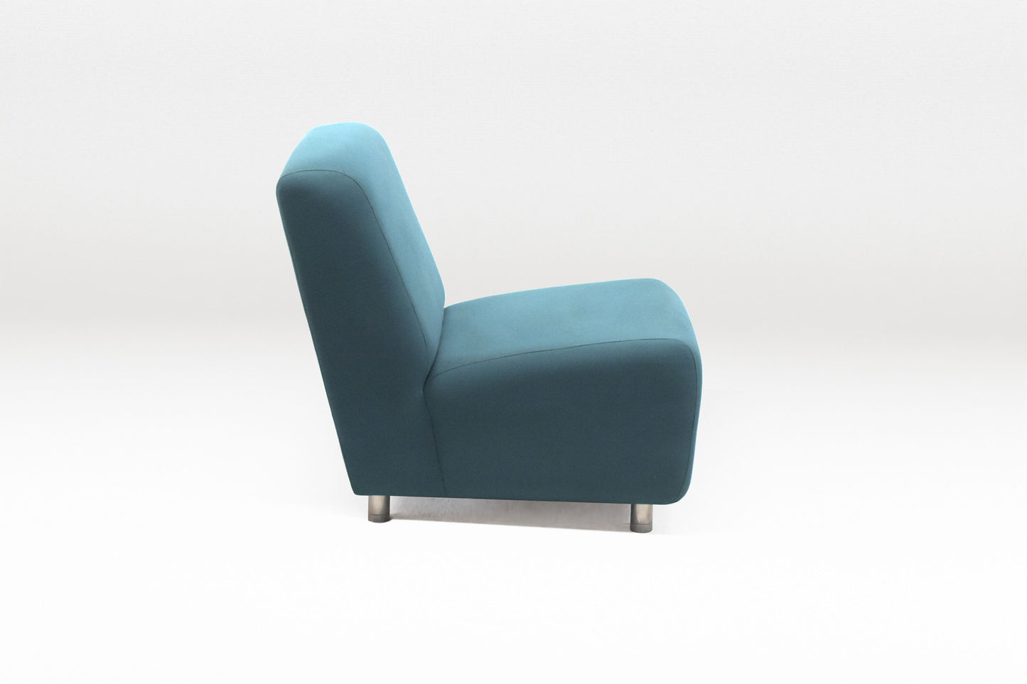 Slipper Chair (Teal Colour)