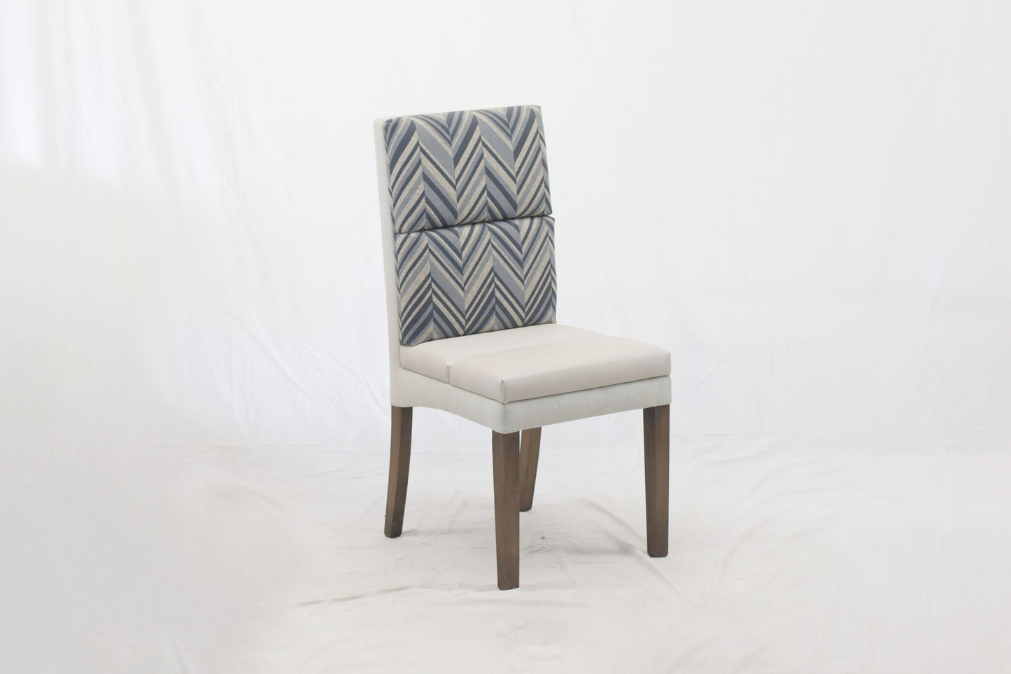 Chair (White with Pattern Backing)