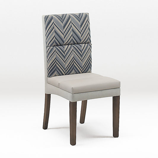 Chair (White with Pattern Backing)