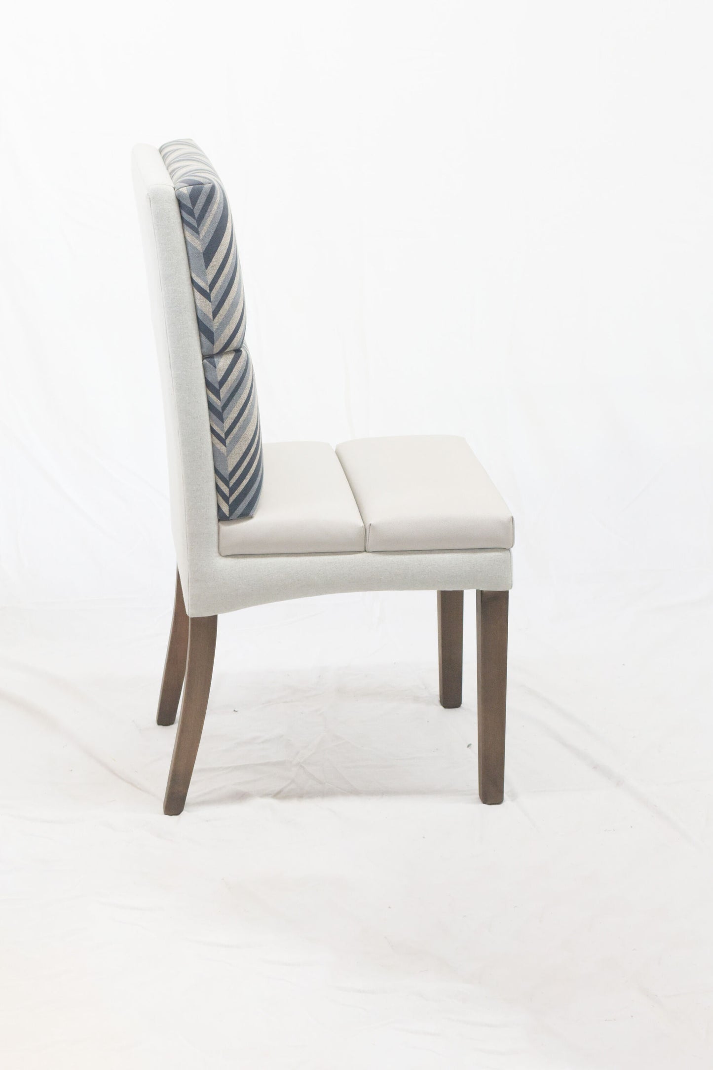 Chair (White with Pattern Backing)