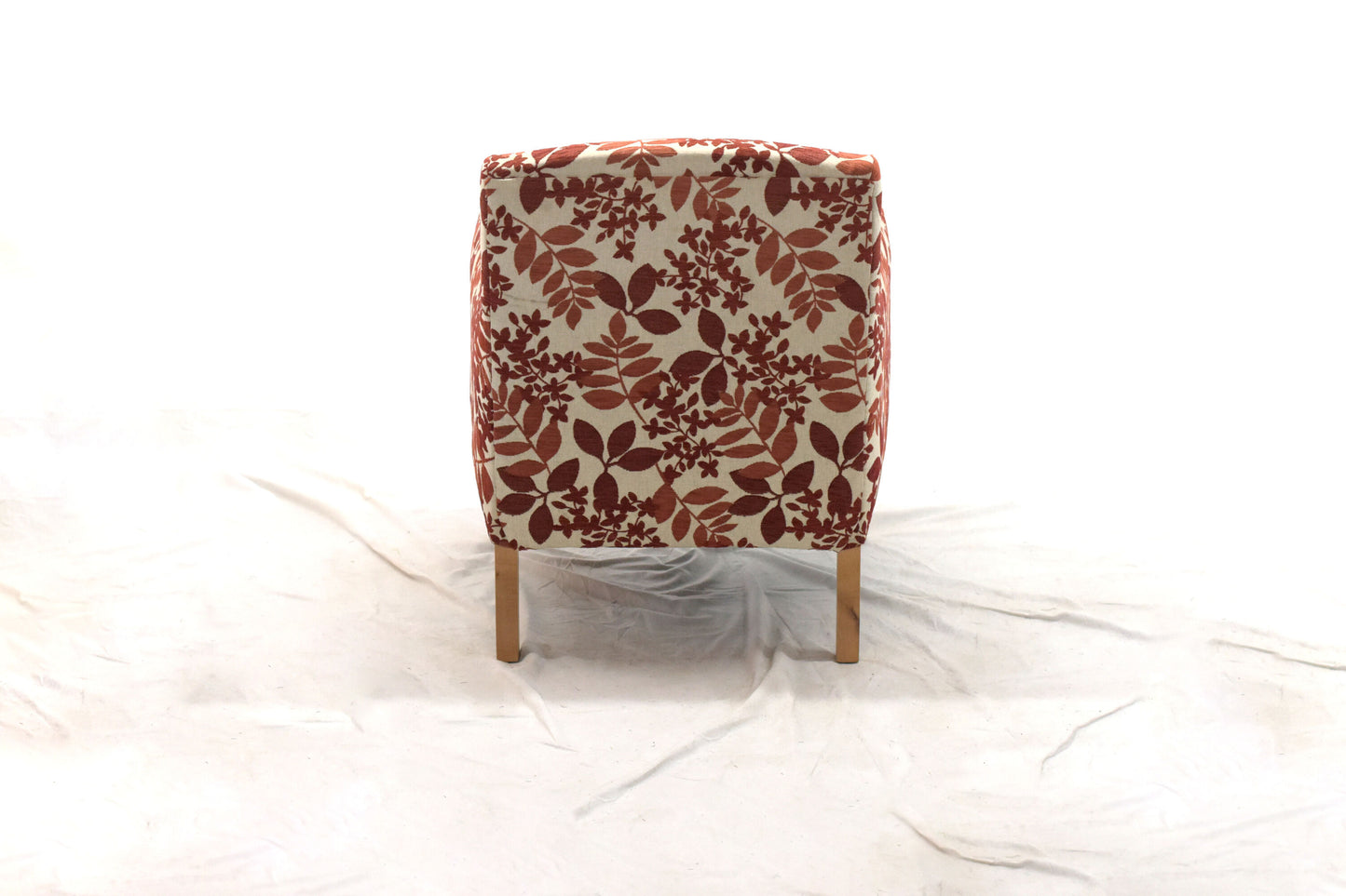 Accent Chair with Floral Pattern