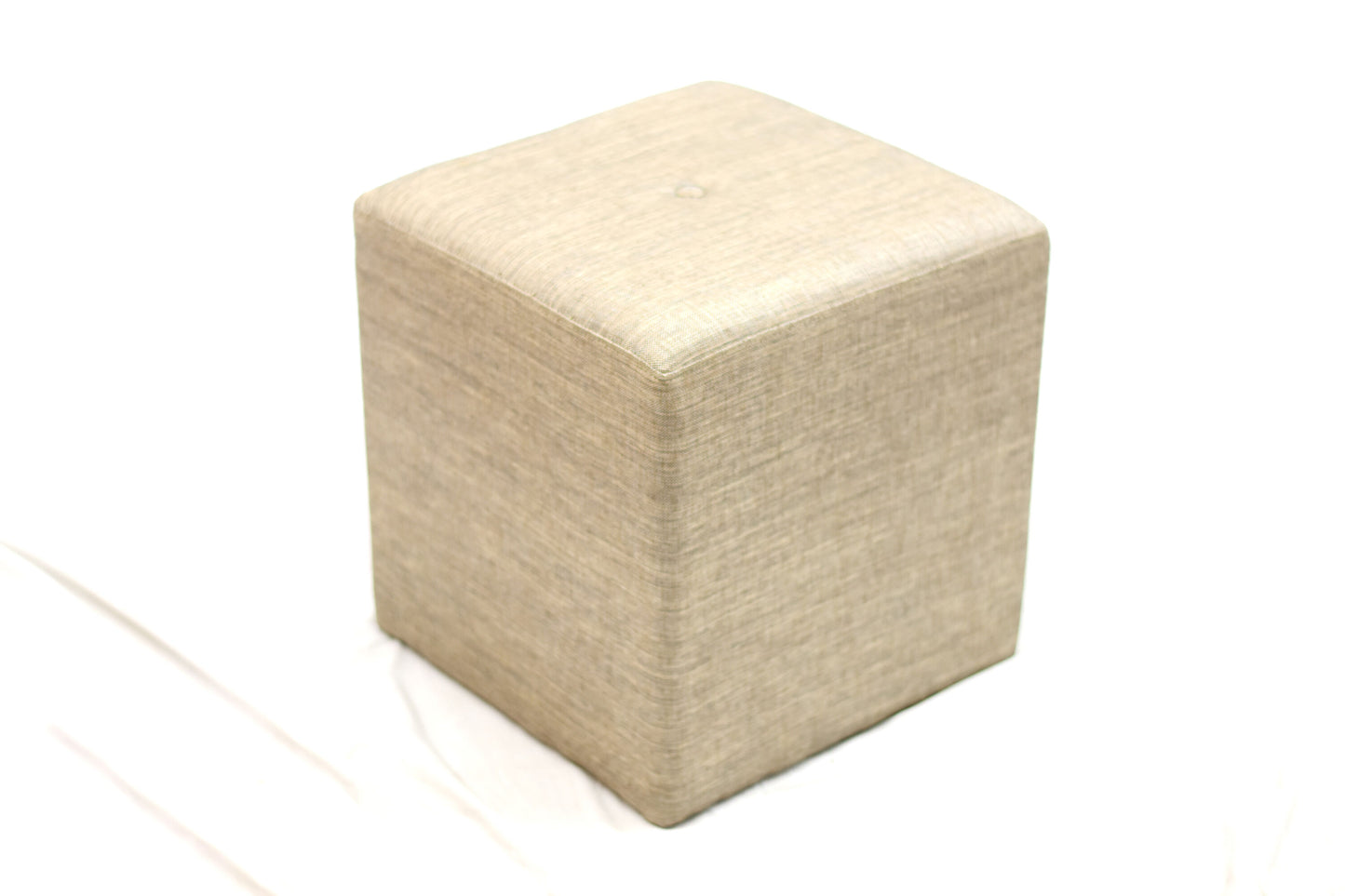 Cube Ottoman (Grey Olive Colour)